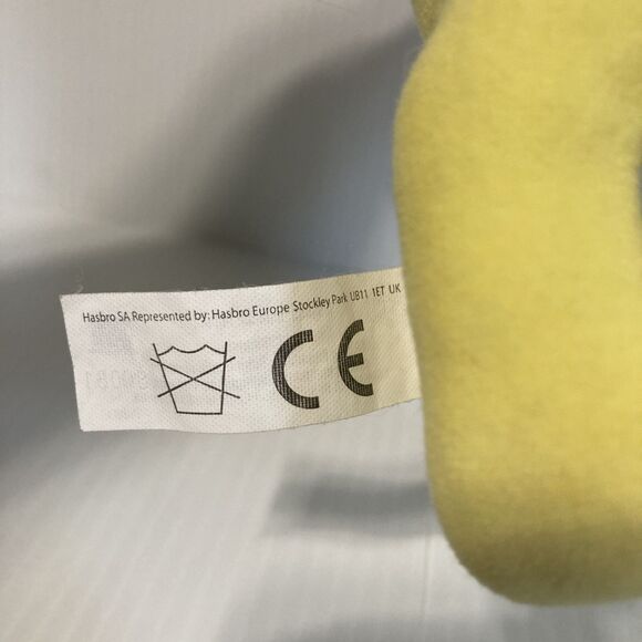 MY LITTLE PONY Fluttershy Plush Pony by Hasbro 2017 Yellow and Pink 7 inches - Picture 8 of 12